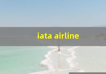 iata airline